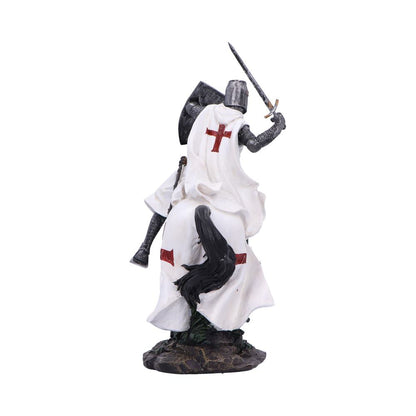 Take to Your Steed a Medieval Templar Knight Figurine 28cm 4