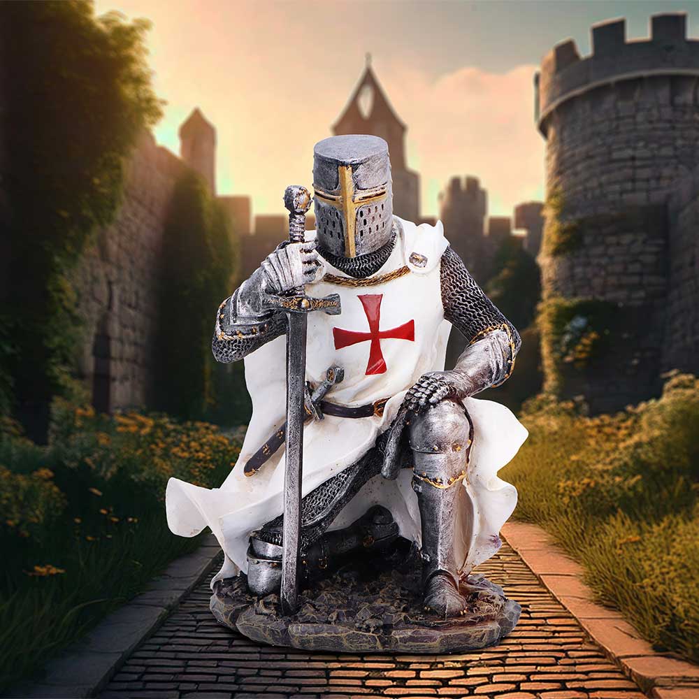 Take The Knee a Templar Knight Figurine 20cm 7