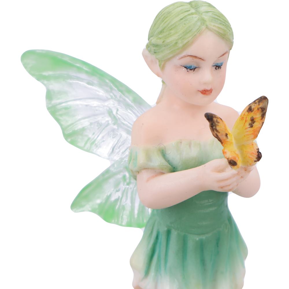 Esme Forest Fairy with Butterfly and Flowers 7cm 5