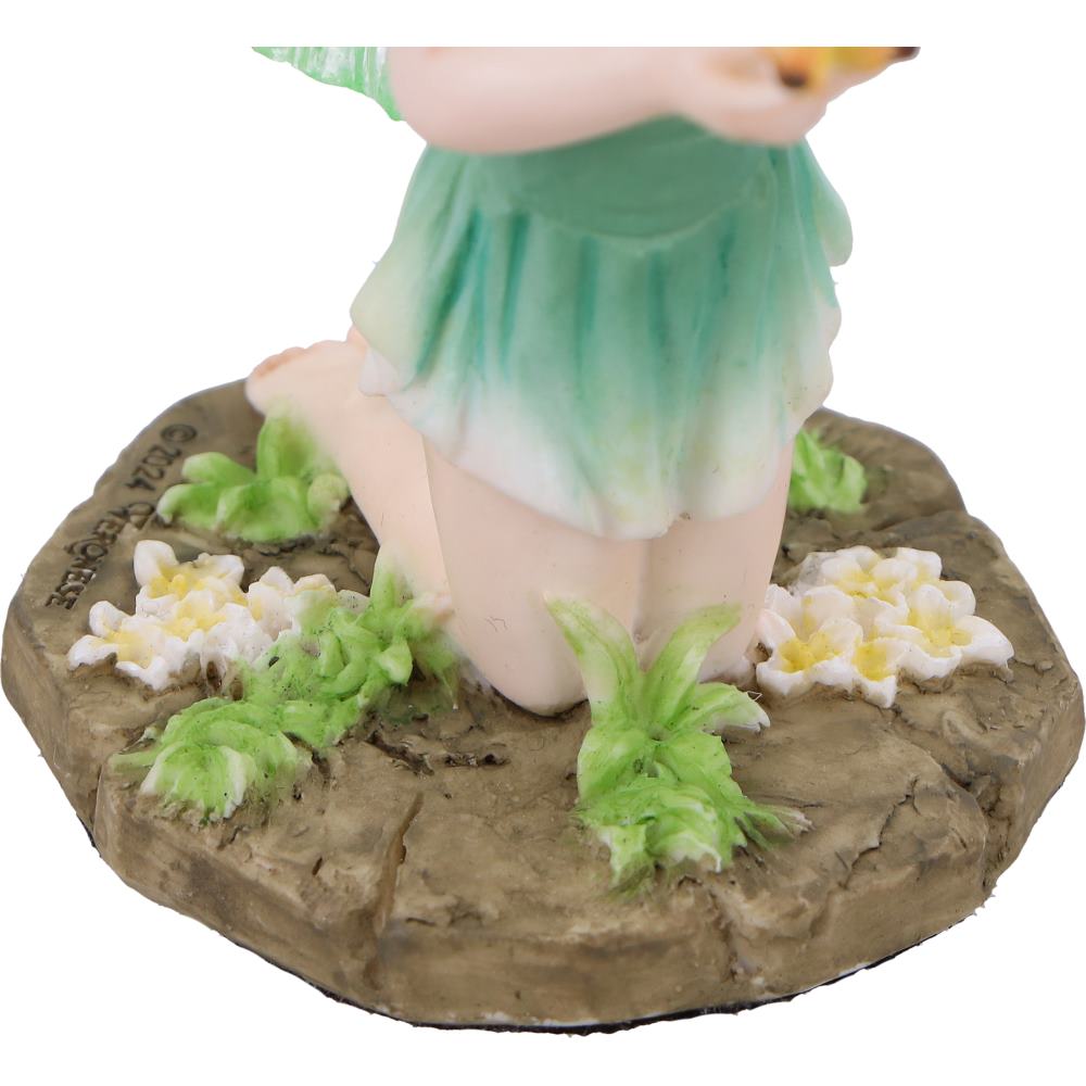 Esme Forest Fairy with Butterfly and Flowers 7cm 6