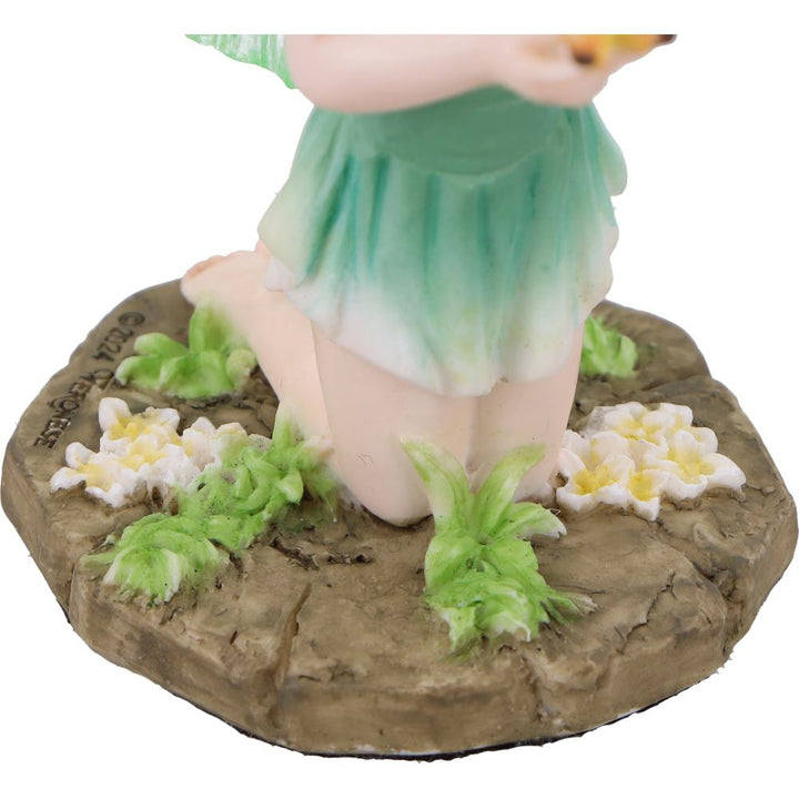 Esme Forest Fairy with Butterfly and Flowers 7cm 6