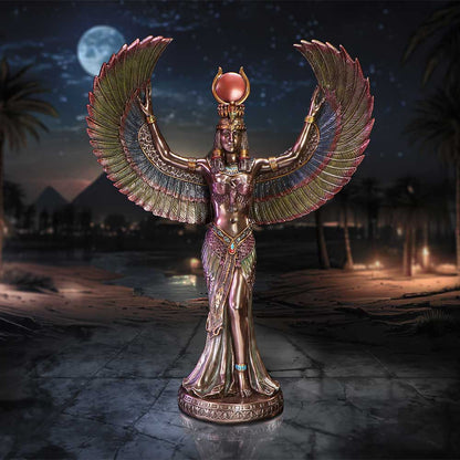 Graceful Isis Figurine an Embodiment of Magic Wisdom and Divinity Goddess 32.5cm 7
