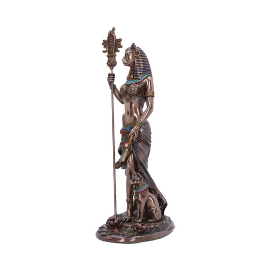 Bastet Goddess of Protection a Symbol Strength and Power 27cm Bronze Resin Statue 2