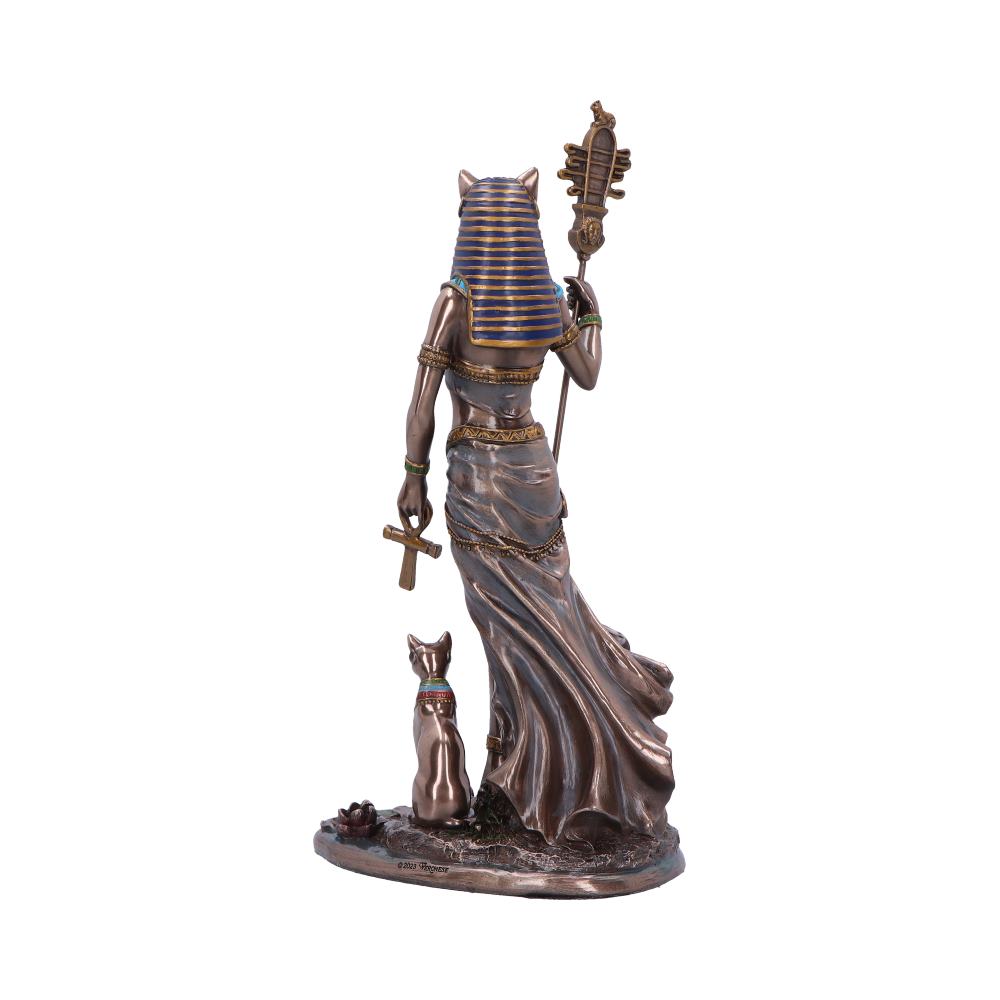 Bastet Goddess of Protection a Symbol Strength and Power 27cm Bronze Resin Statue