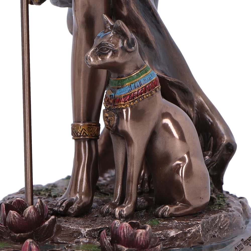 Bastet Goddess of Protection a Symbol Strength and Power 27cm Bronze Resin Statue