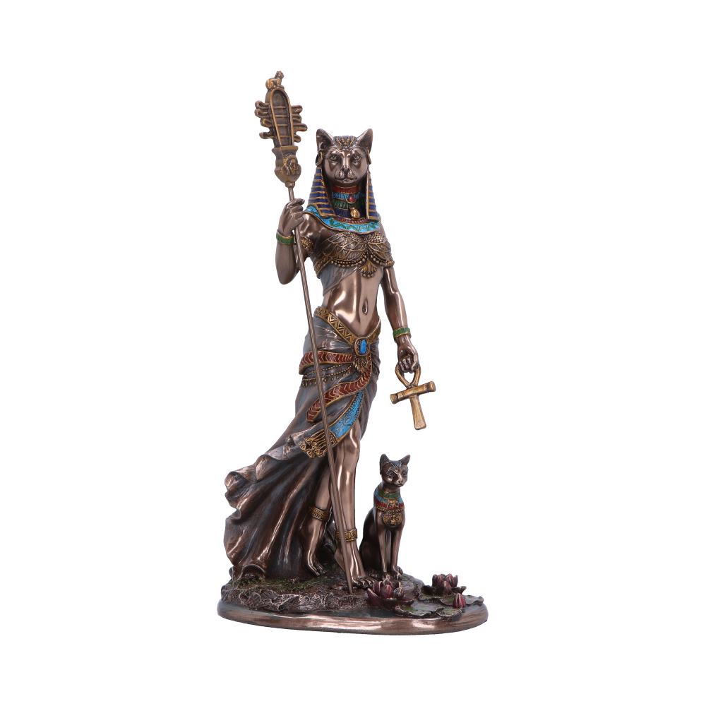 Bastet Goddess of Protection a Symbol Strength and Power 27cm Bronze Resin Statue