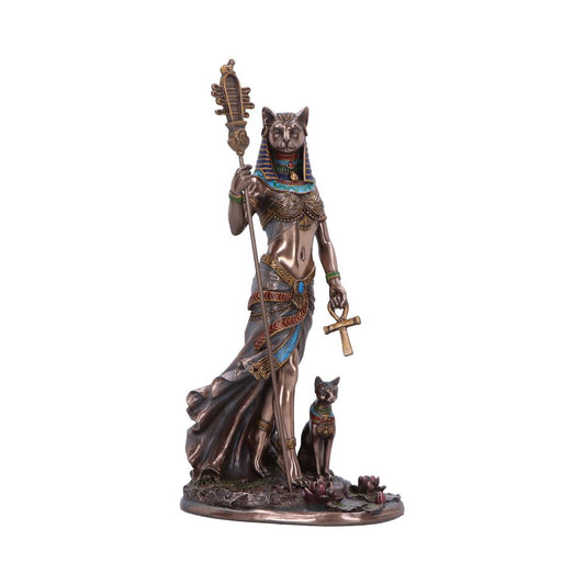 Bastet Goddess of Protection a Symbol Strength and Power 27cm Bronze Resin Statue 1