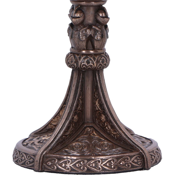 Knights Templar Goblet a Majestic Tribute to History 18cm Bronze Drinking Mug