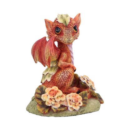 Marigold Flower Dragon Figurine 11cm 4
