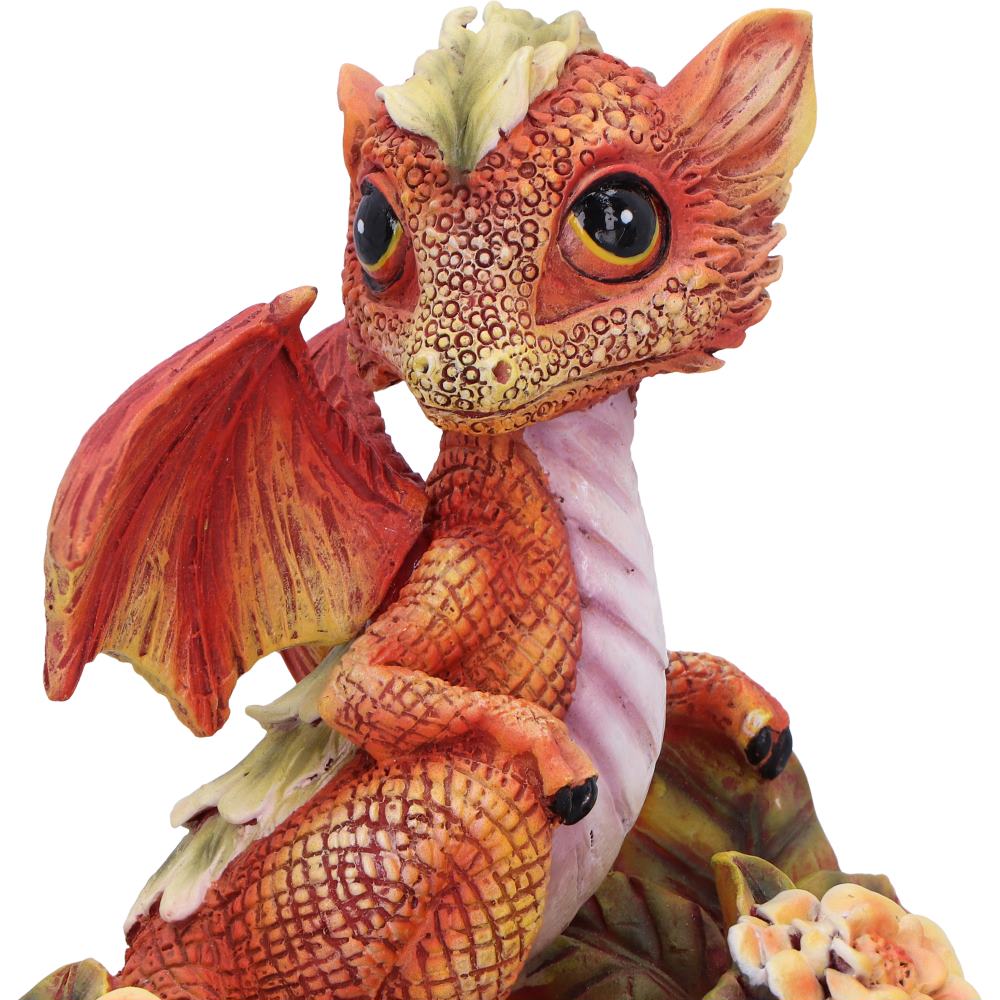 Marigold Flower Dragon Figurine 11cm 5