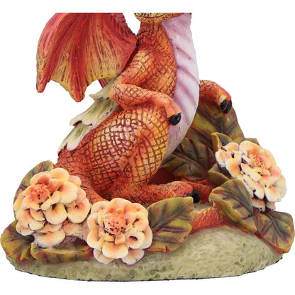 Marigold Flower Dragon Figurine 11cm 6