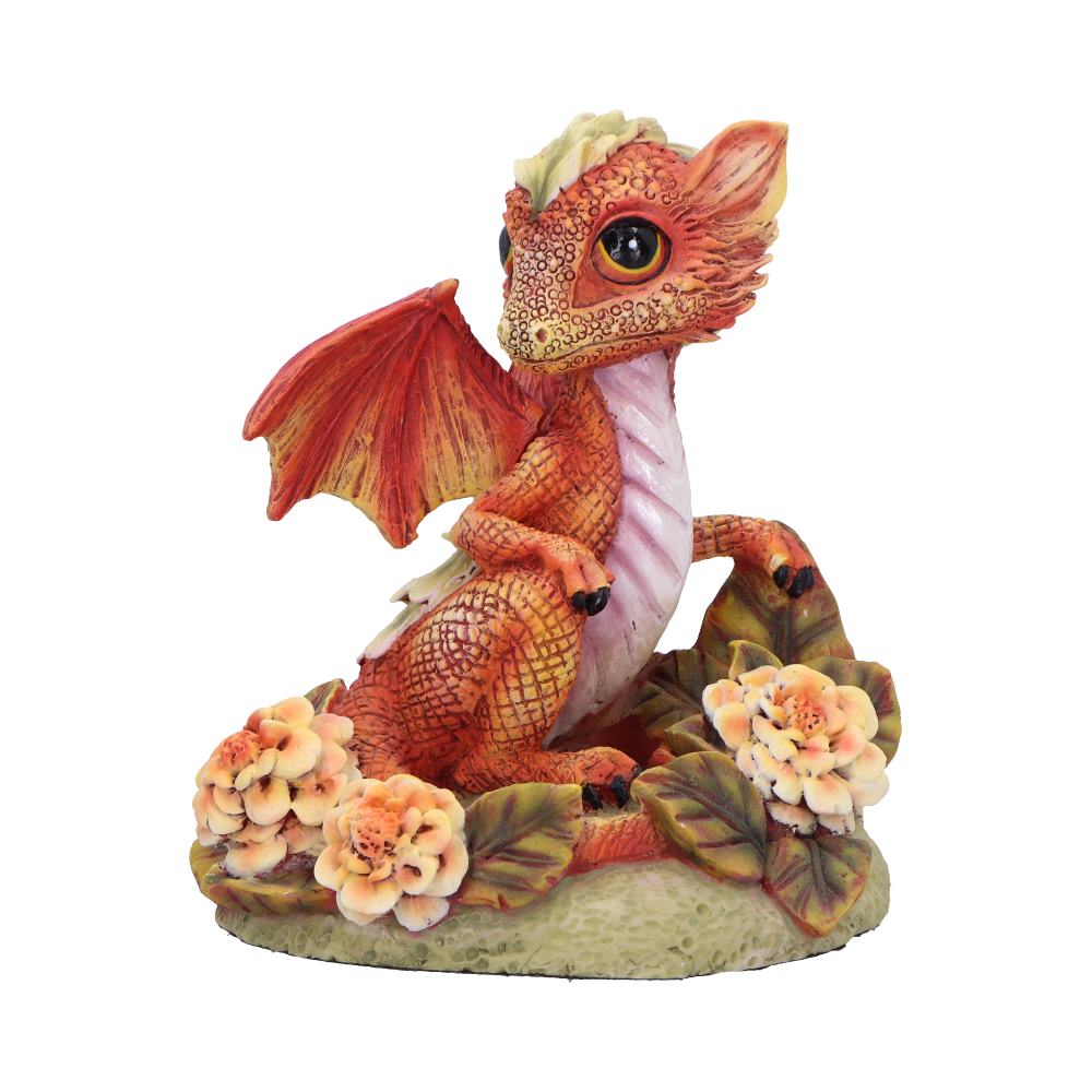 Marigold Flower Dragon Figurine 11cm 1