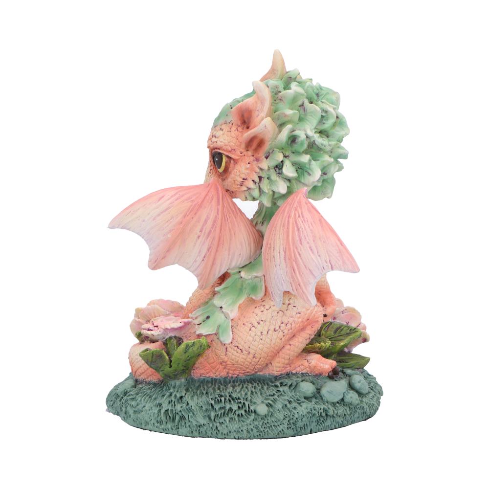 Carnation Flower Dragon Figurine 12cm 3