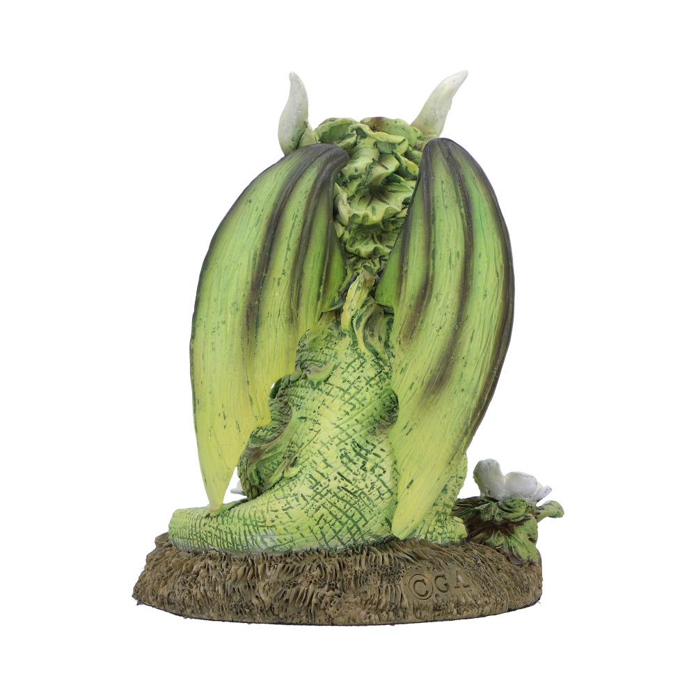Freesia Flower Dragon Figurine 11.5cm 3