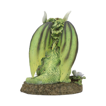 Freesia Flower Dragon Figurine 11.5cm 3