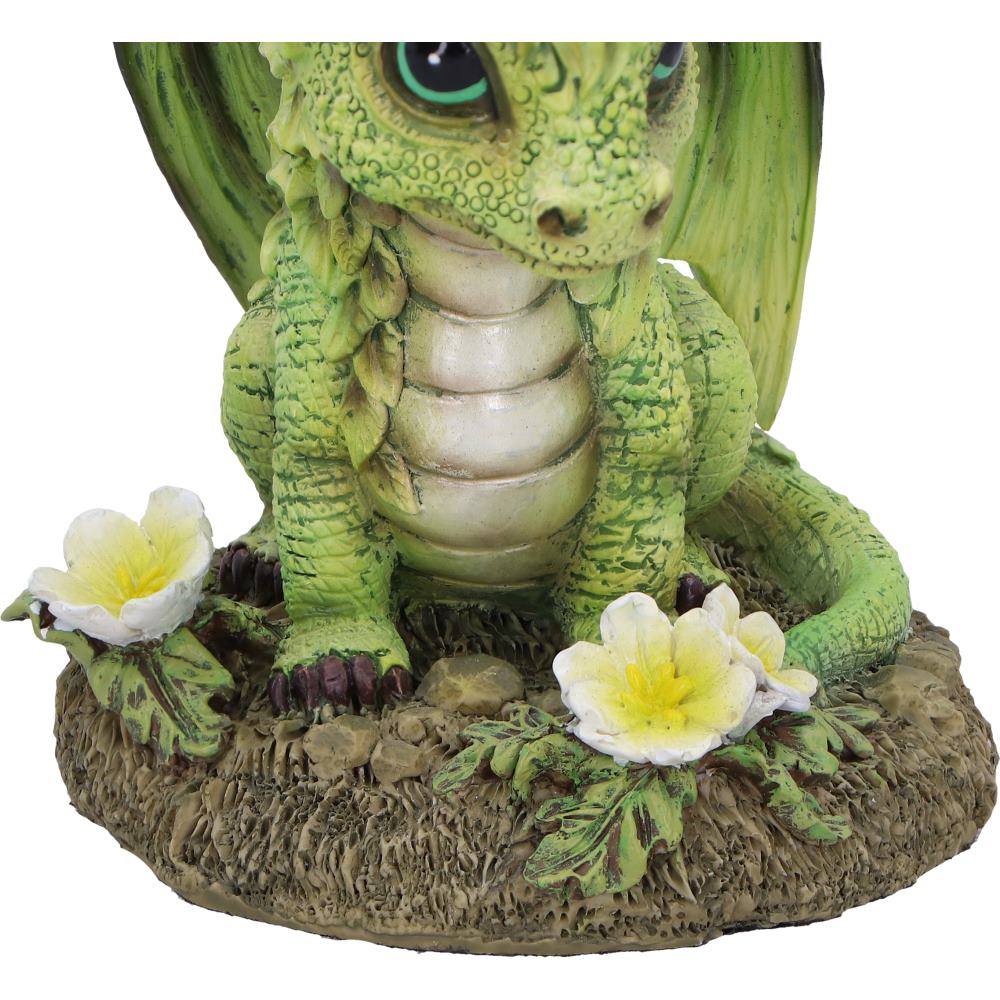 Freesia Flower Dragon Figurine 11.5cm 6
