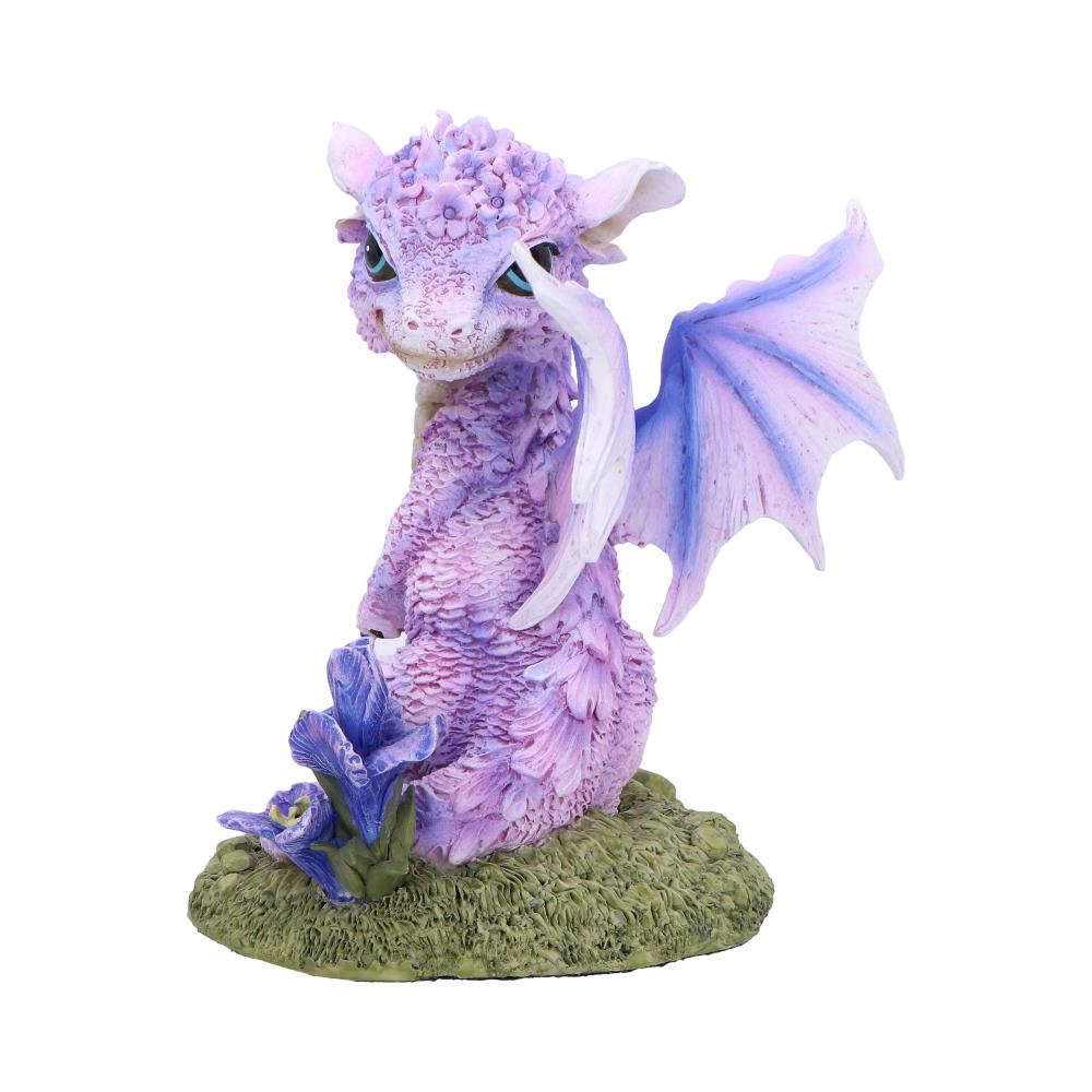 Iris Flower Dragon Figurine 12cm 2
