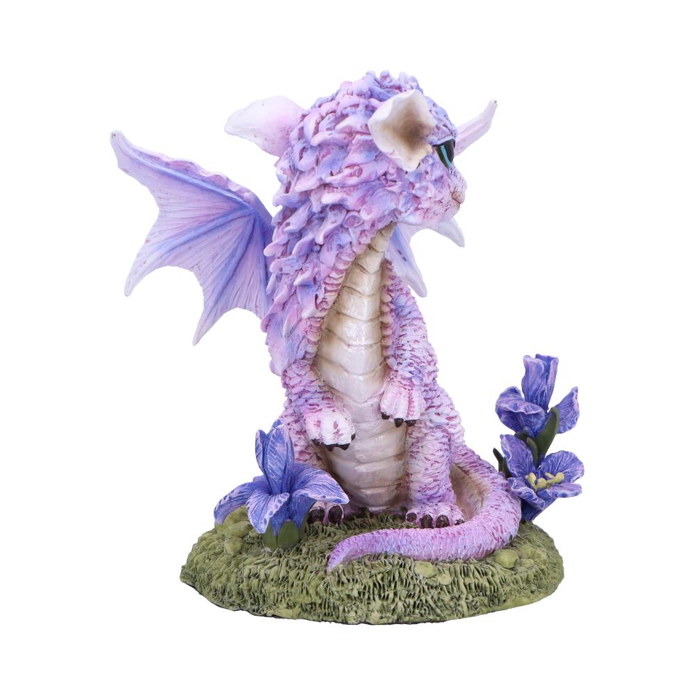 Iris Flower Dragon Figurine 12cm 4