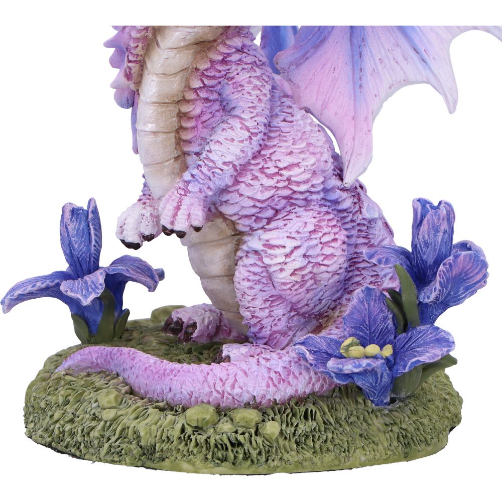Iris Flower Dragon Figurine 12cm 6