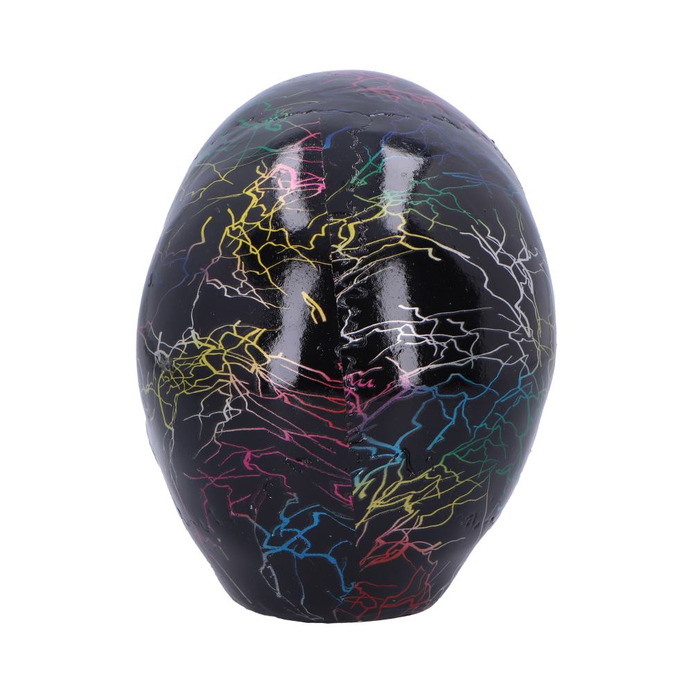 Electro Decorative Resin Skull 17.5cm 4