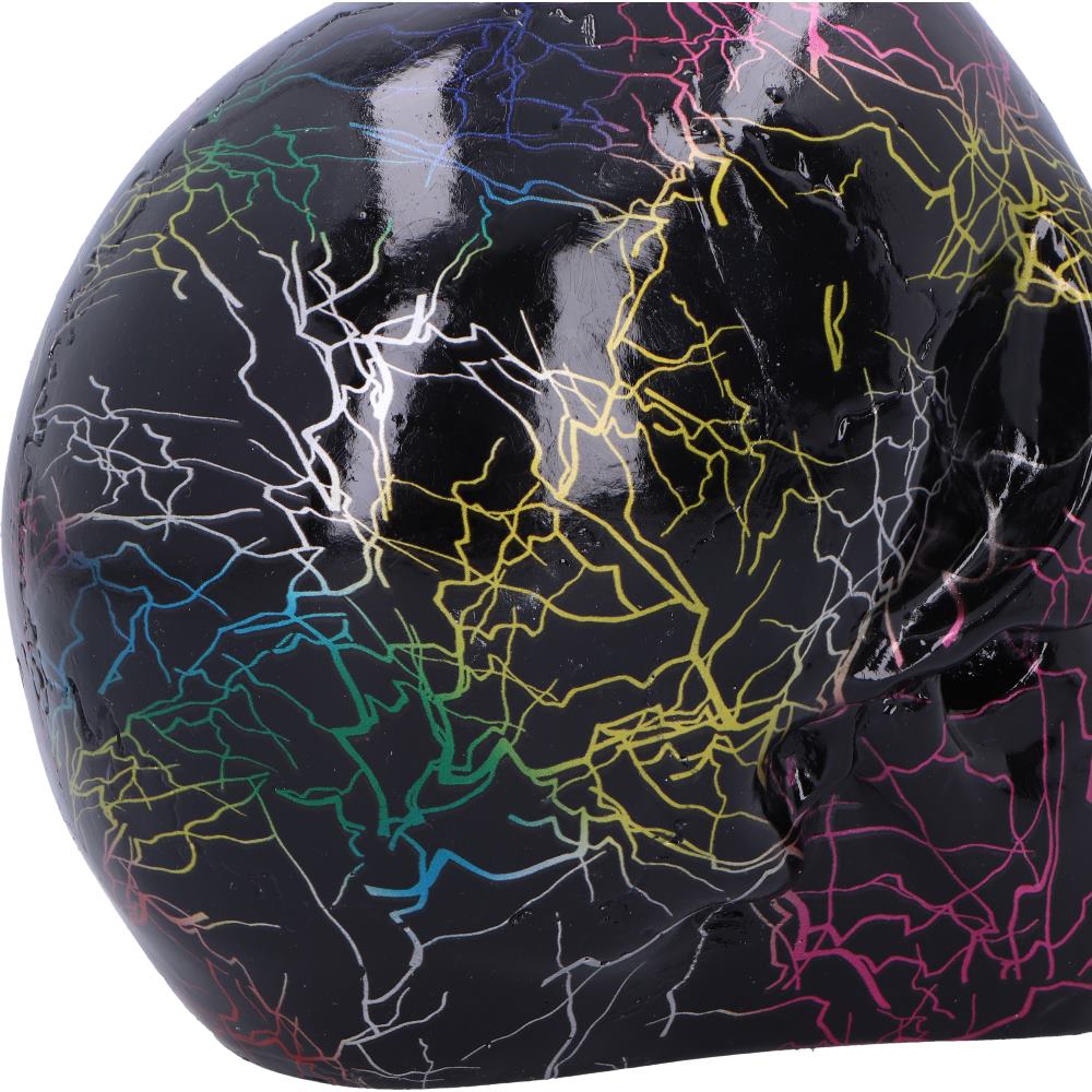 Electro Decorative Resin Skull 17.5cm 6
