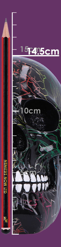 Electro Decorative Resin Skull 17.5cm 8