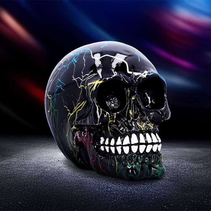 Electro Pack of 6 Decorative Resin Skulls 11cm 7