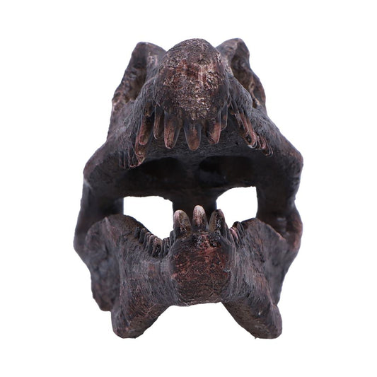 Spinosaurus Skull Replica Fossilized Dinosaur Sculpture 16cm 2