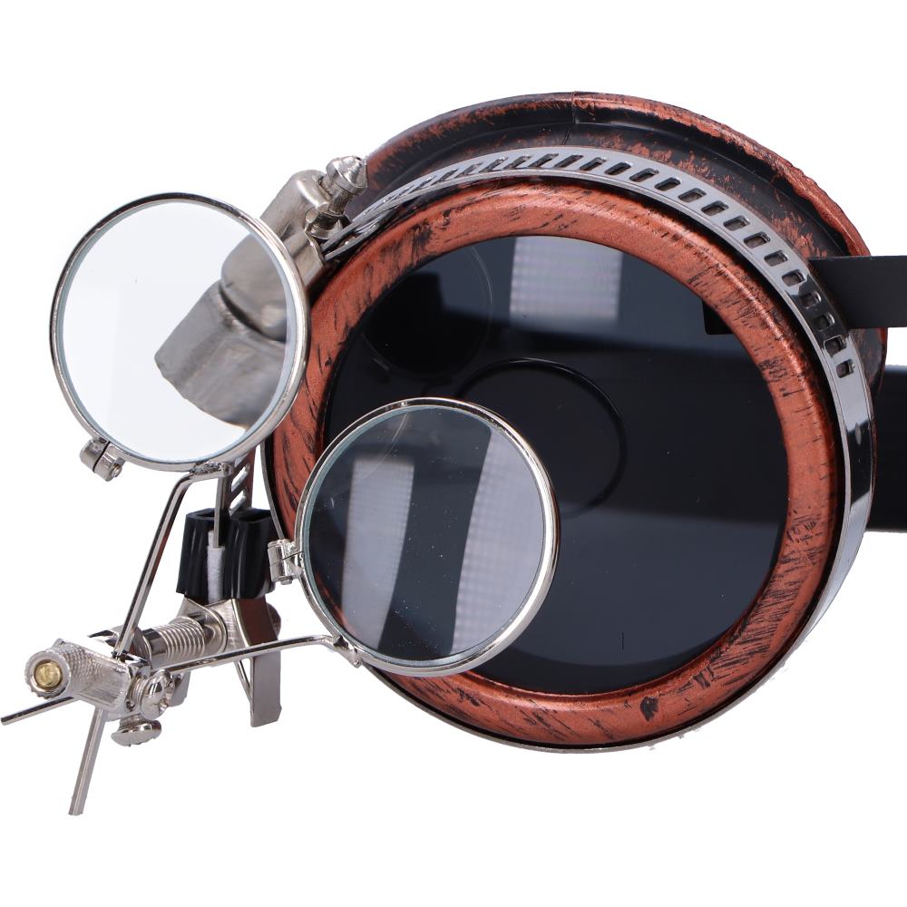 Optical Chronology Pack of 3 Steampunk Goggles 18cm