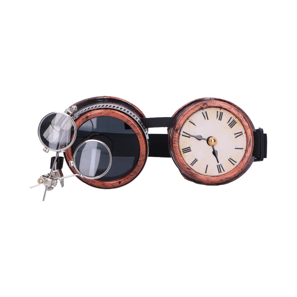 Optical Chronology Pack of 3 Steampunk Goggles 18cm 1