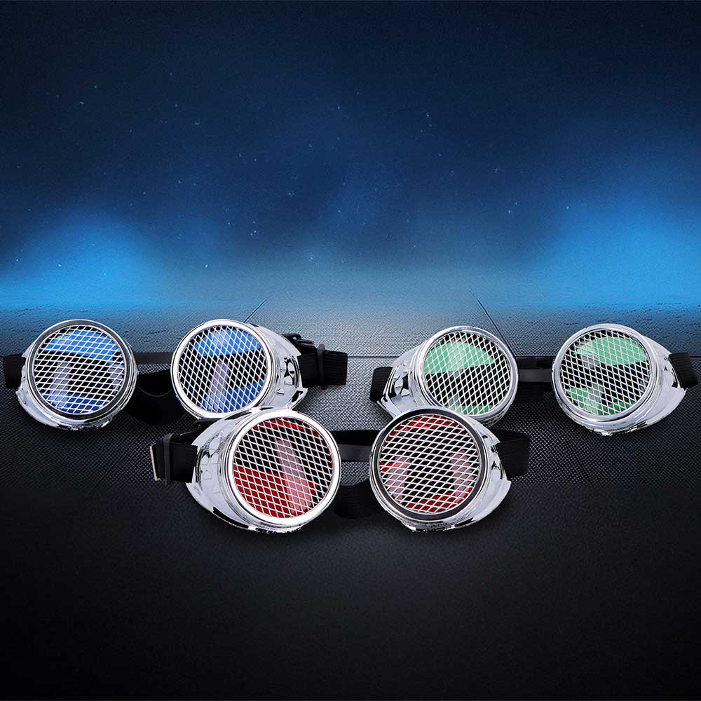 Mesh Vision Goggles 17cm Pack of 6 7