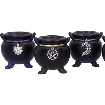Set of 6 Positive Energy Cauldrons 6cm 5