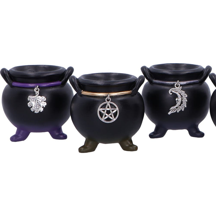 Set of 6 Positive Energy Cauldrons 6cm 5
