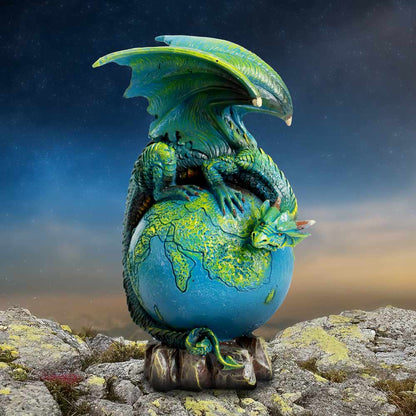 The Terran Planet Dragons Earth Statue 15cm 8