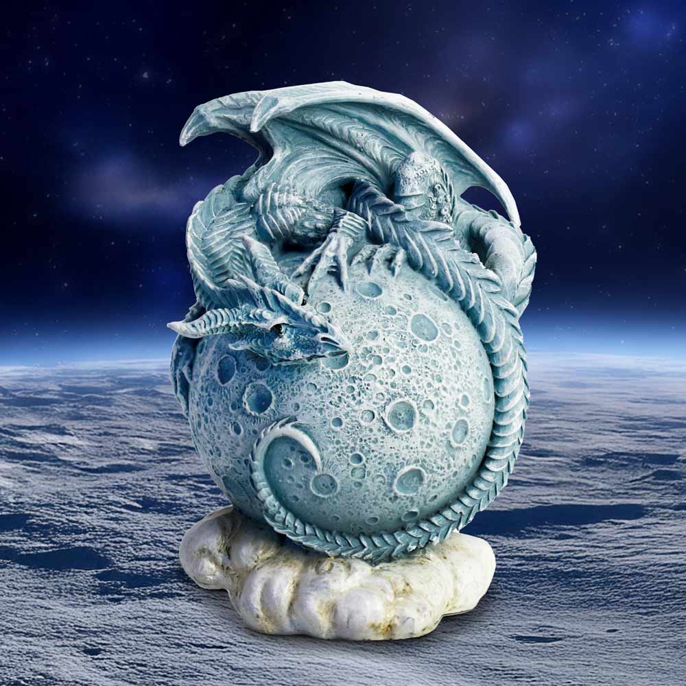 The Lunarian Planet Dragons Moon Statue 12cm 8