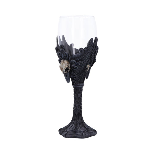 Gothic Raven Nevermore Goblet Drinking Mug 20cm 2