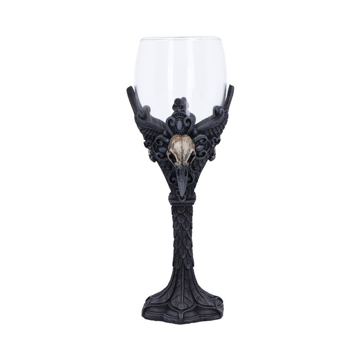 Gothic Raven Nevermore Goblet Drinking Mug 20cm 3