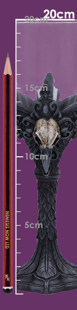 Gothic Raven Nevermore Goblet Drinking Mug 20cm 8