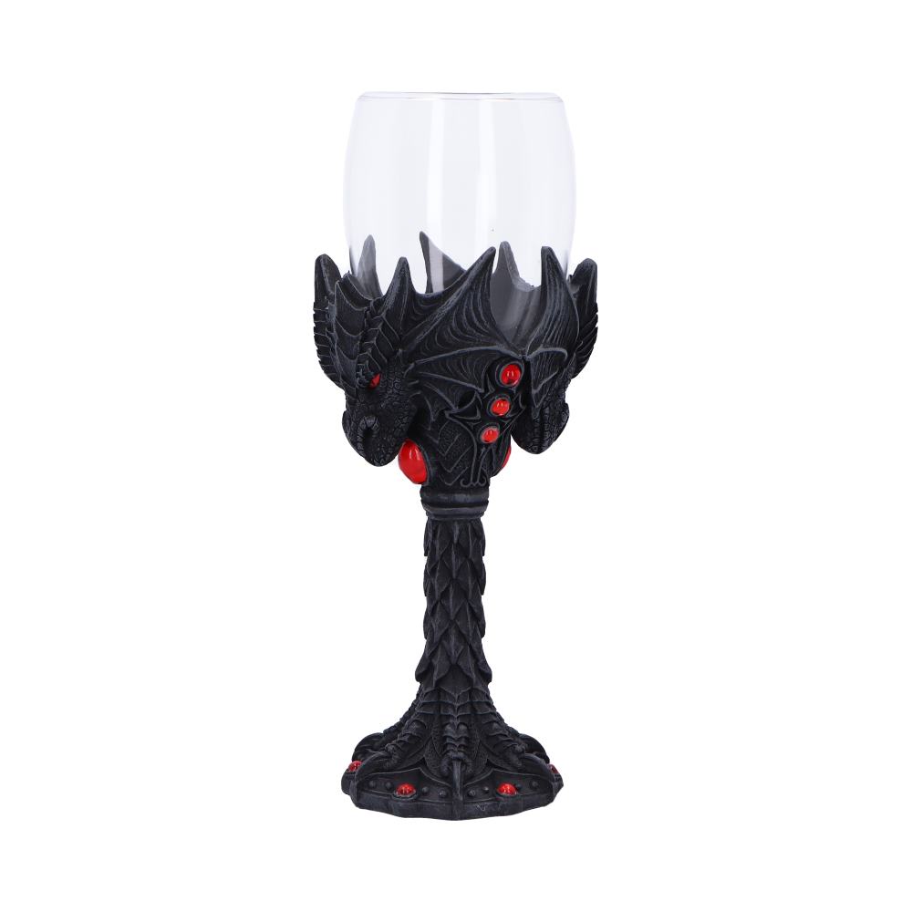 Nightflame Dragon Goblet Drinking Cup 20cm 2