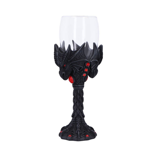 Nightflame Dragon Goblet Drinking Cup 20cm 2
