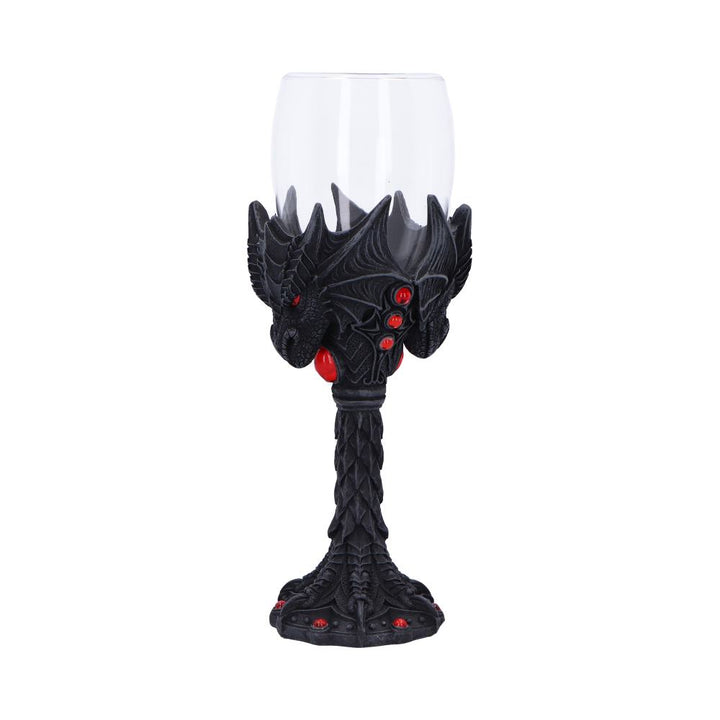 Nightflame Dragon Goblet Drinking Cup 20cm 2