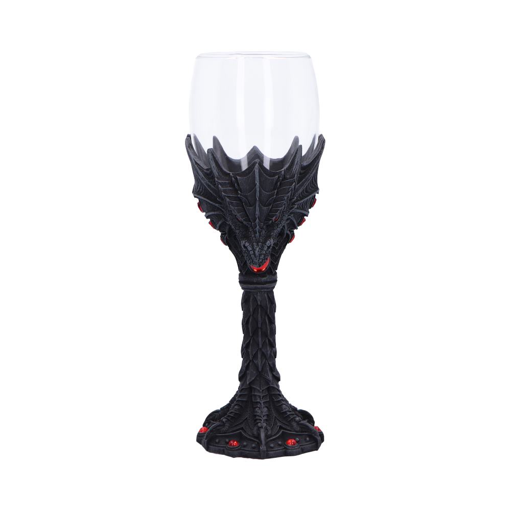 Nightflame Dragon Goblet Drinking Cup 20cm 3