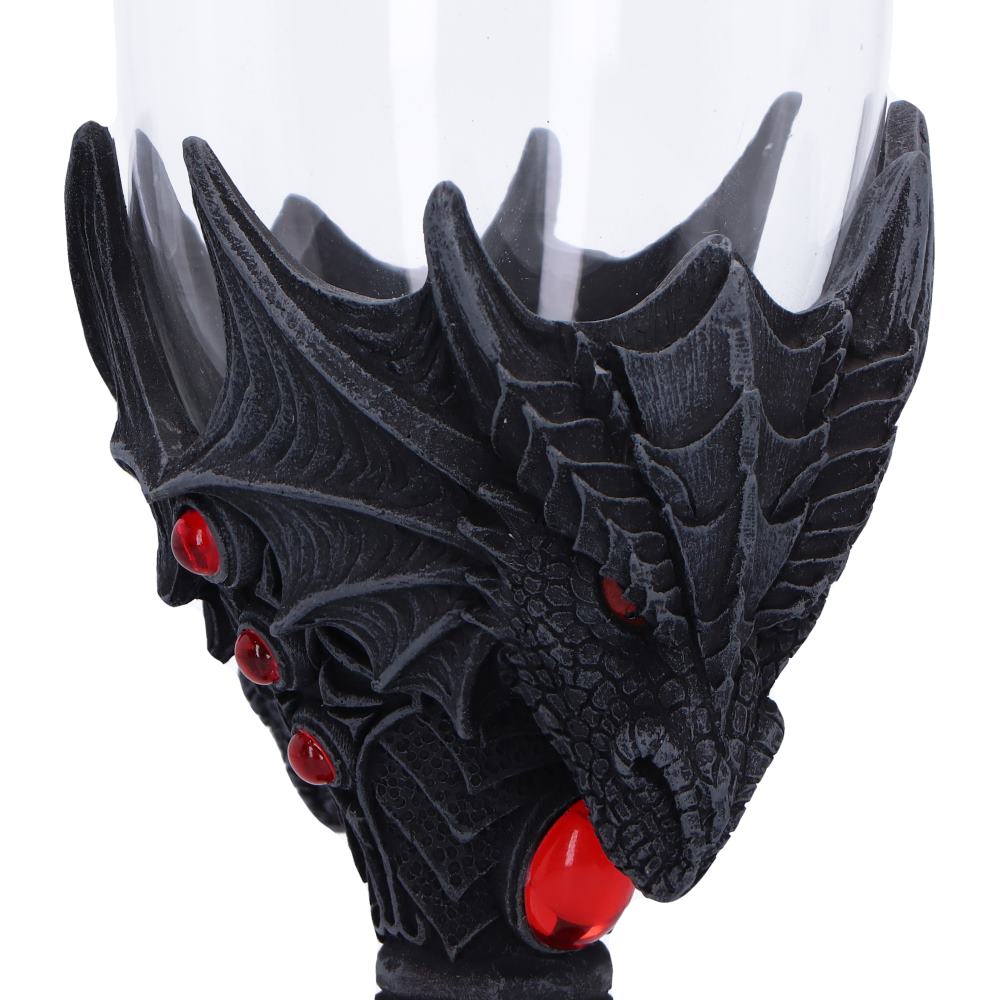 Nightflame Dragon Goblet Drinking Cup 20cm 5