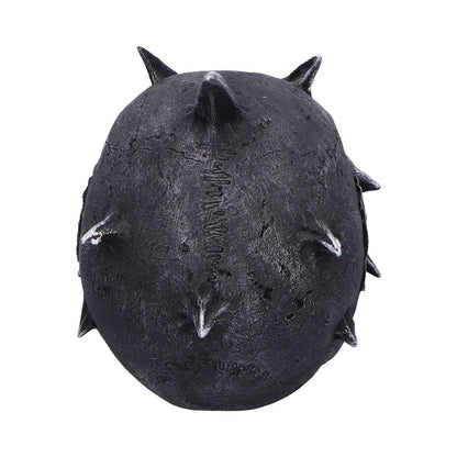 Iron Fang Spike Skull Resin Statue 16.5cm 3