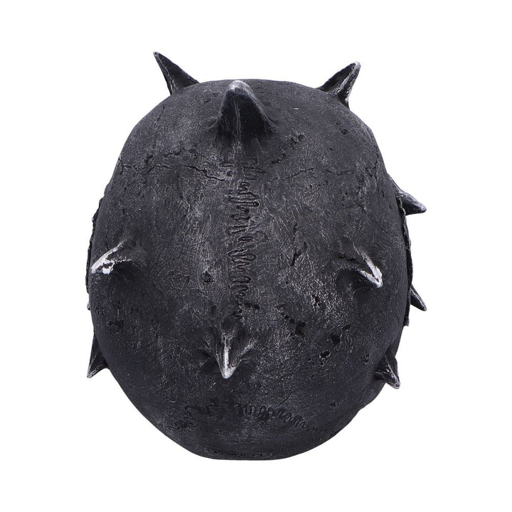 Iron Fang Spike Skull Resin Statue 16.5cm 3