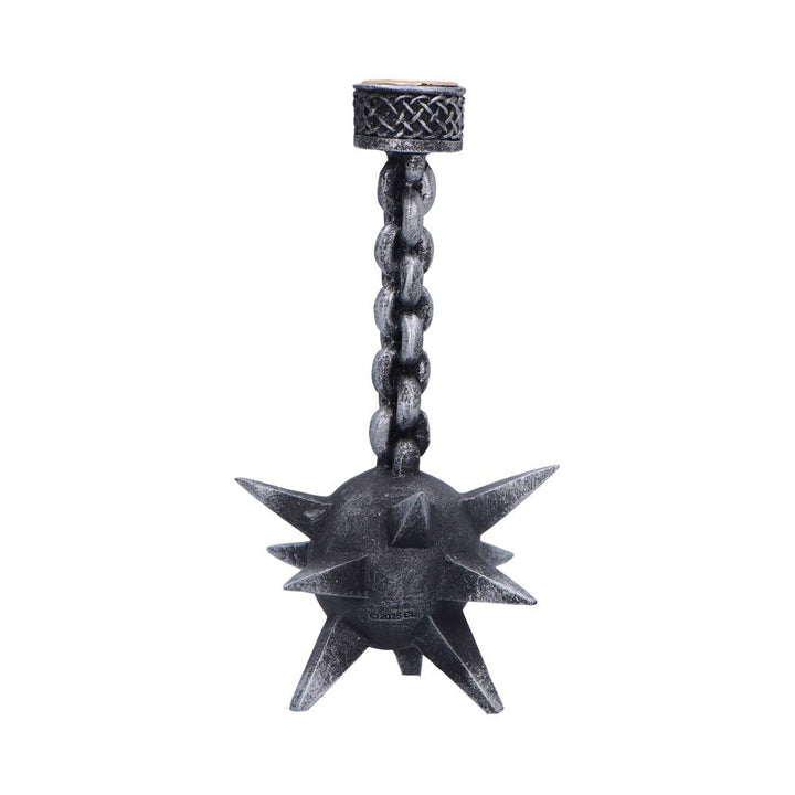 Meteor Hammer Medieval Gothic Candle Holder 17cm 3