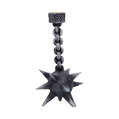 Meteor Hammer Medieval Gothic Candle Holder 17cm 4