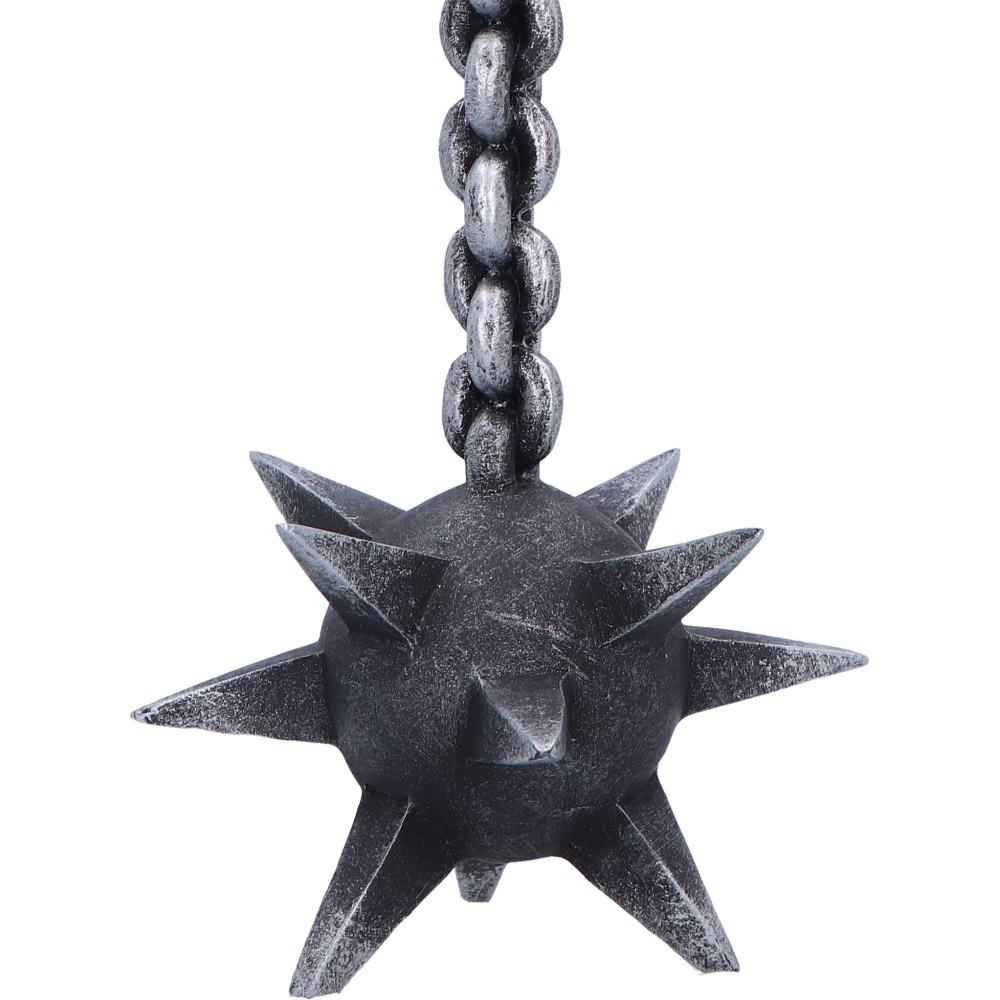 Meteor Hammer Medieval Gothic Candle Holder 17cm 5