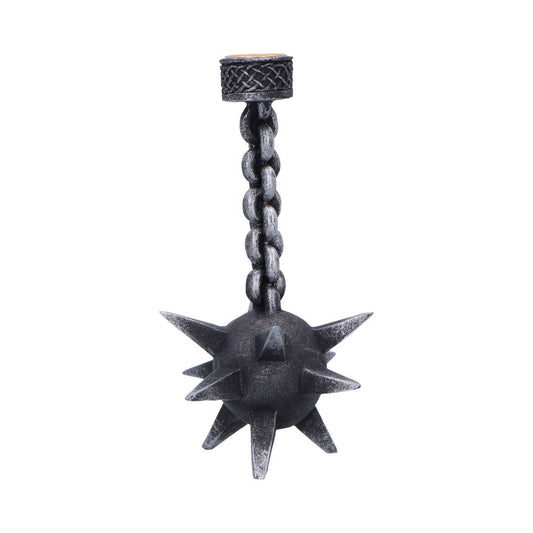 Meteor Hammer Medieval Gothic Candle Holder 17cm 1