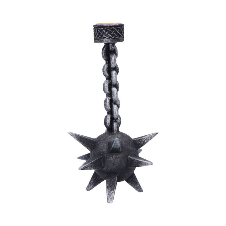Meteor Hammer Medieval Gothic Candle Holder 17cm 1